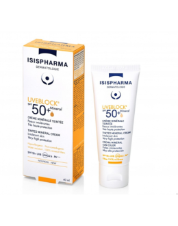 Uveblock Ecran Crème Minérale Teinté  SPF50+