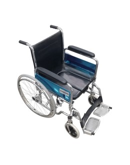 Chaise roulante avec pot